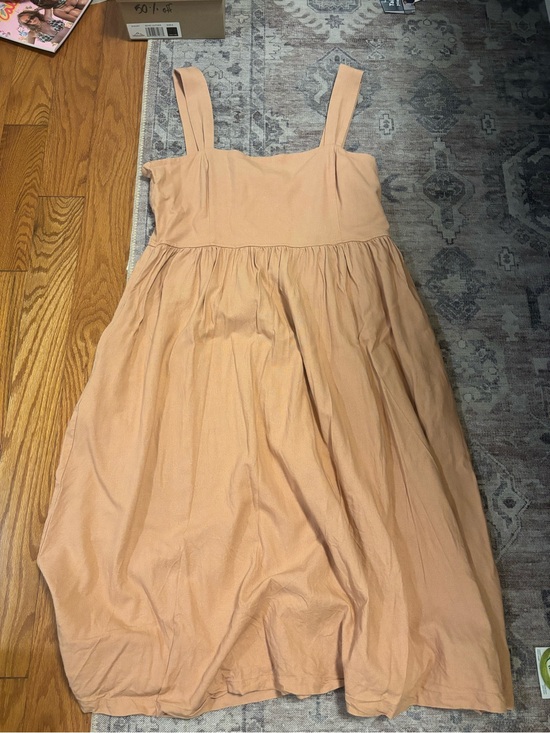 mexx linen dress Linen maxi dress MEXX Green size 40 FR in Linen